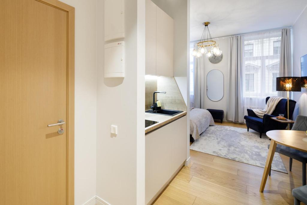 Kalnina Street Studio Apartment Riga Bagian luar foto